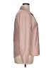 Elle Solid Pink Long Sleeve Blouse Size XL - photo 4