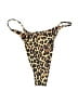 Unbranded Animal Print Gold Swimsuit Top Size XS (estimated) - photo 2