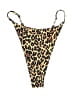 Unbranded Animal Print Gold Swimsuit Top Size XS (estimated) - photo 1