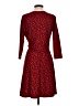 Lands' End Hearts Red Casual Dress Size S (tall) - photo 2