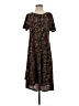 Lularoe Floral Black Casual Dress Size S - photo 1