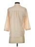 Monteau 100% Polyester Ivory 3/4 Sleeve Blouse Size S - photo 2