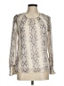 Japna 100% Polyester Ivory Long Sleeve Blouse Size M - photo 1