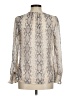 Japna 100% Polyester Ivory Long Sleeve Blouse Size M - photo 2