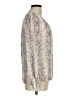 Japna 100% Polyester Ivory Long Sleeve Blouse Size M - photo 4