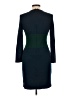 St. John Color Block Teal Cocktail Dress Size 10 - photo 2