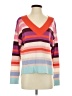 CAbi Stripes Purple Pullover Sweater Size S - photo 1