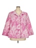 Nina Mclemore Tropical Pink Jacket Size 22 - photo 1