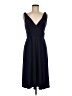 T Tahari Solid Blue Cocktail Dress Size M - photo 1