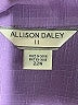 Allison Daley 100% Polyester Purple Coat Size 22w - photo 6