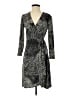BCBGMAXAZRIA Animal Print Gray Cocktail Dress Size S - photo 1