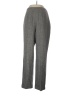 Larry Levine Tweed Gray Wool Pants Size 12 - photo 1