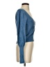 Abbeline 100% Nylon Blue Pullover Sweater Size S - photo 4
