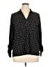 Style&Co Black Long Sleeve Polo Size XL - photo 1