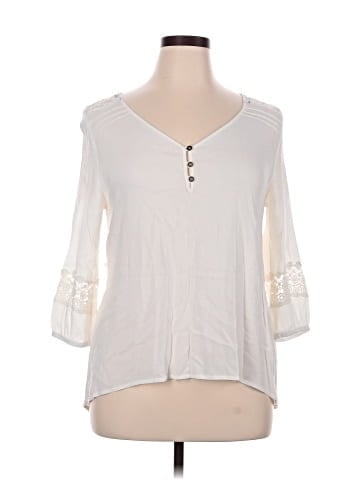 Jolt 3/4 Sleeve Blouse (view 1)
