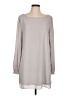 Lulus 100% Polyester Solid Gray Casual Dress Size L - photo 1