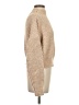 Rue Stiic Metallic Tan Turtleneck Sweater Size S - photo 4