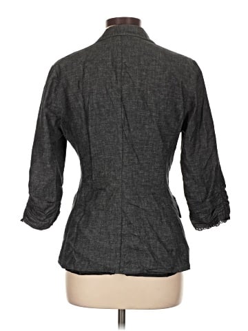 Stoosh 3/4 Sleeve Button-Down Shirt (view 2)