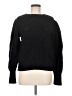 Anthropologie Chevron-herringbone Black Pullover Sweater Size M - photo 1