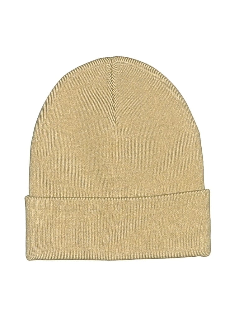 Pre-owned Maeve By Anthropologie Beanie Hat In Tan