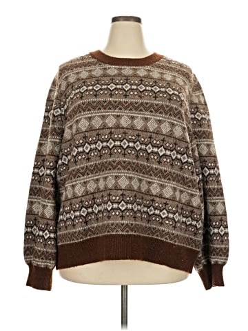 Bobeau Pullover Sweater (view 1)