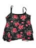 Leilani Floral Black Swimsuit Top Size XXL (estimated) - photo 1