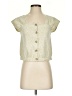 Madewell Ivory Short Sleeve Blouse Size XXS - photo 1