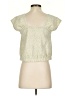 Madewell Ivory Short Sleeve Blouse Size XXS - photo 2