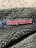 Coney Island 100% Polyester Gray Zip Up Hoodie Size 8 - photo 3