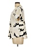 Apt. 9 100% Polyester Ivory Short Sleeve Blouse Size L - photo 5
