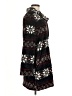 Hue 100% Polyester Black Poncho Size M - photo 4