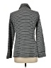 Merona Stripes Gray Coat Size M - photo 2