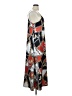Unbranded 100% Polyester Print Black Gray Casual Dress Size XL - photo 4