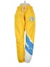 Mitchell & Ness 100% Polyester Color Block Yellow Track Pants Size XS - photo 1