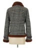 Avec Les Filles Plaid Brown Coat Size S - photo 2