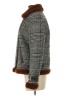 Avec Les Filles Plaid Brown Coat Size S - photo 5