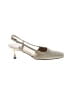 Stuart Weitzman Ivory Tan Heels Size 7 (narrow) - photo 1