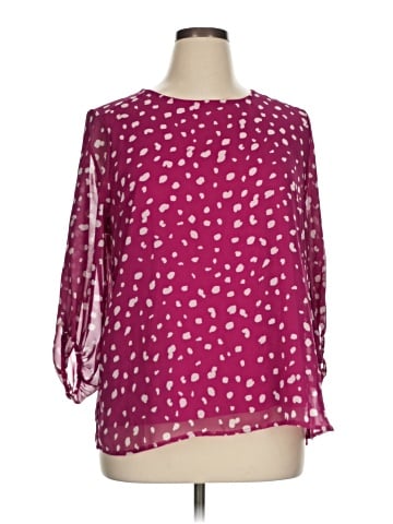 Molly & Isadora 3/4 Sleeve Blouse (view 1)