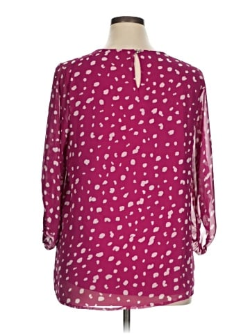 Molly & Isadora 3/4 Sleeve Blouse (view 2)