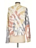 Madewell 100% Cotton Tie-dye Ivory Pullover Sweater Size XS - photo 2