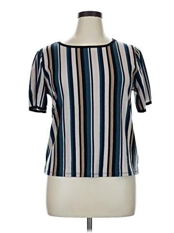 Lavish Short Sleeve Blouse (view 1)
