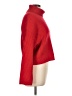 Line & Dot Solid Red Turtleneck Sweater Size L - photo 4