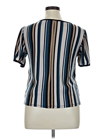 Lavish Short Sleeve Blouse (view 2)