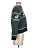 Assorted Brands Print Teal Pullover Sweater Size S - photo 4