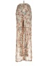 Amuse Society Floral Ivory Casual Pants Size S - photo 2