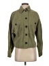 Zara Solid Green Jacket Size XS - photo 1