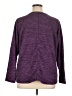 St. John's Bay 100% Polyester Purple Pullover Sweater Size 1X - photo 2