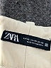 Zara Solid Ivory Casual Pants Size XS - photo 7