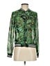 Juicy Couture Print Green Track Jacket Size S - photo 1