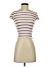 Popular 21 Ivory Short Sleeve Top Size S - photo 1
